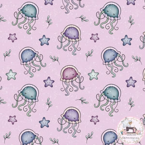 PRE ORDER - Pretty Jelly Fish - Fabric Fabric