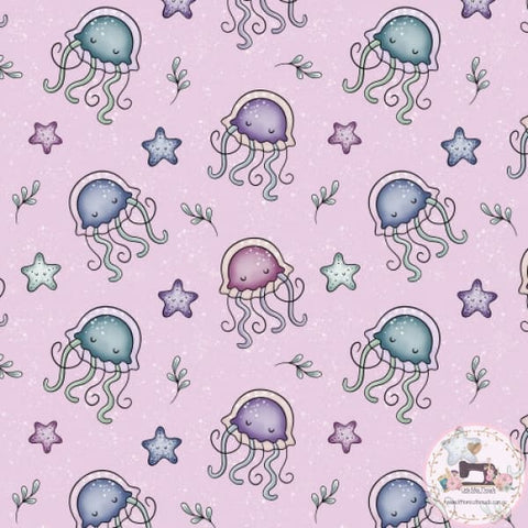 PRE ORDER - Pretty Jelly Fish - Fabric Fabric