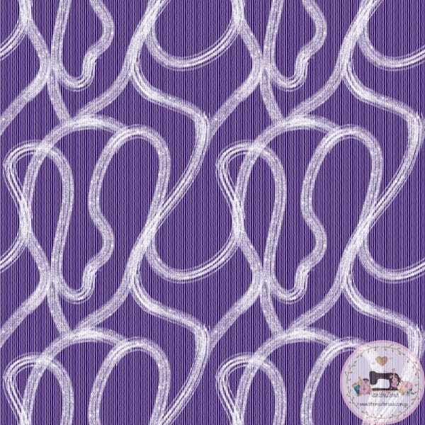 PRE ORDER - Purple Holy Cow Co-ord - Fabric Fabric