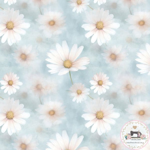 PRE ORDER - Soft Daisy - Fabric Fabric