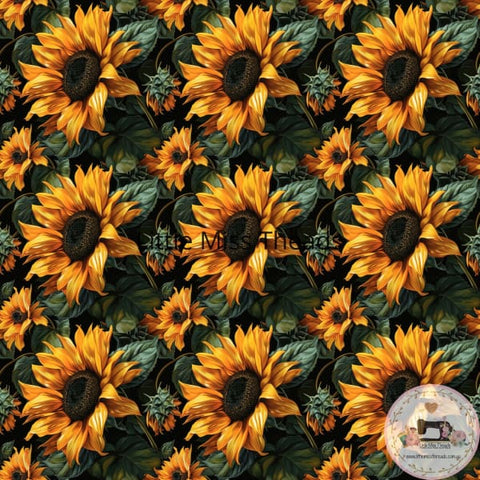 PRE ORDER - Sunflowers Real - Fabric Fabric