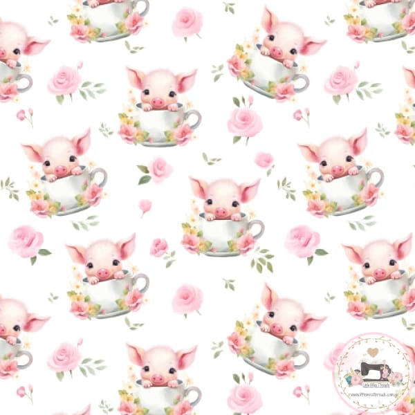 PRE ORDER - Teacup Piglet - Fabric Fabric
