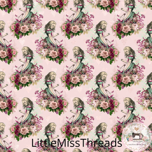 PRE ORDER - Vintage Alice - Fabric - Fabric from [store] by Little Miss Threads - 