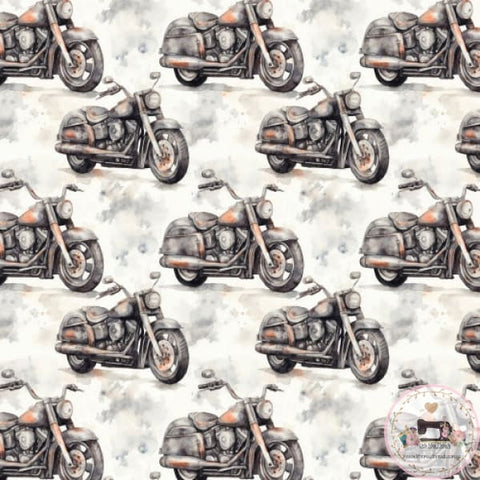 PRE ORDER - Vintage Motorcycles - Fabric Fabric