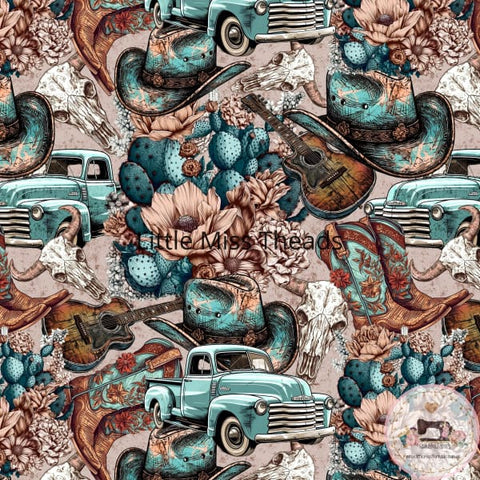 PRE ORDER - Vintage Western - Fabric Fabric