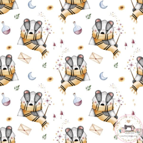 PRE ORDER - Wizard Badger - Fabric Fabric