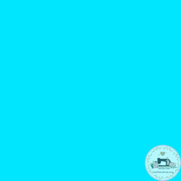 SOLID - 100 Aqua - Fabric Fabric