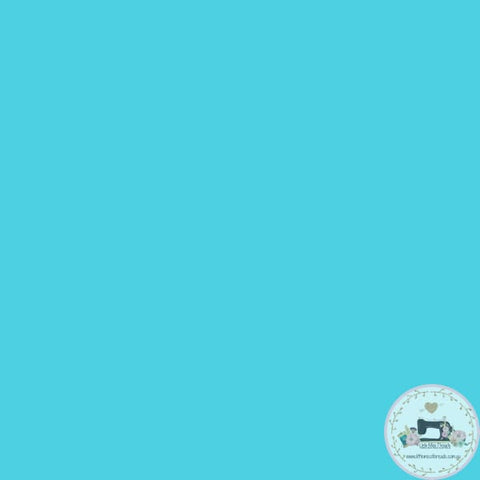SOLID - 109 Medium Turquoise - Fabric Fabric