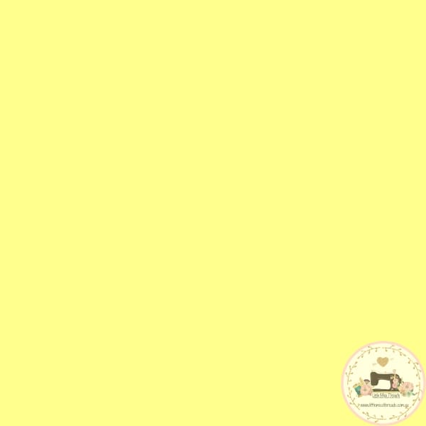 SOLID - 172 Pastel Yellow - Fabric Fabric