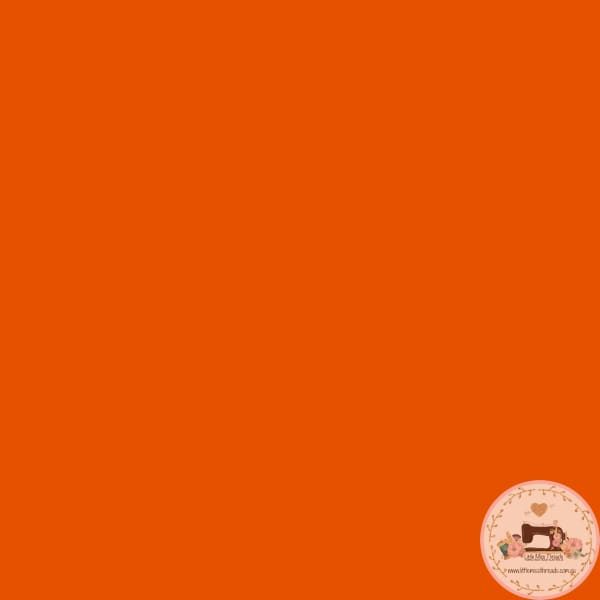 SOLID - 201 Persimmon - Fabric Fabric