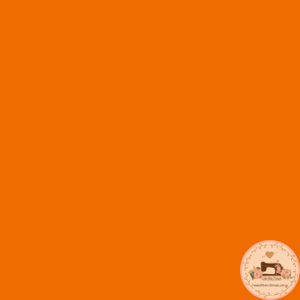 SOLID - 202 Spanish Orange - Fabric Fabric