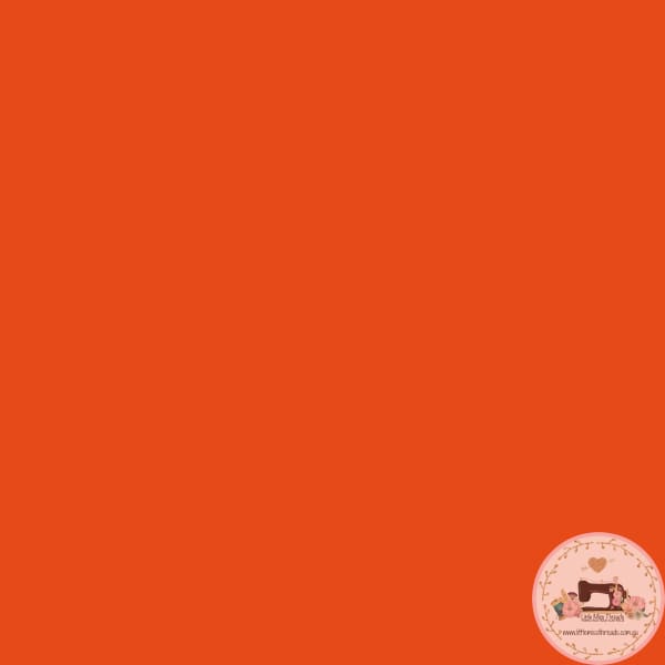 SOLID - 217 Flame - Fabric Fabric