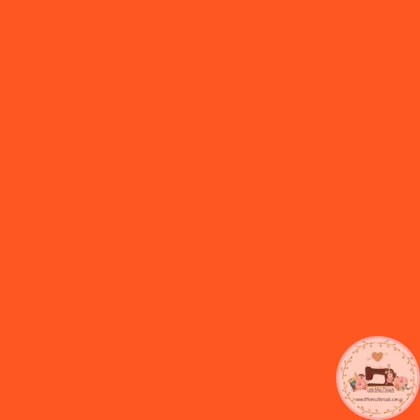 SOLID - 219 Giants Orange - Fabric Fabric