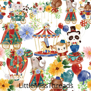 PRE ORDER - Day at the Circus - Fabric - Fabric from [store] by Little Miss Threads - 