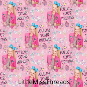 PRE ORDER - Jojo Follow your Dreams - Fabric - Fabric from [store] by Little Miss Threads - 