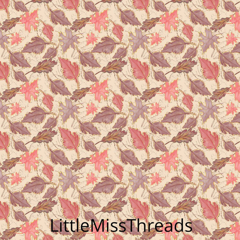 PRE ORDER - Autumn Forest Leaves - Fabric - Fabric from [store] by Little Miss Threads - 