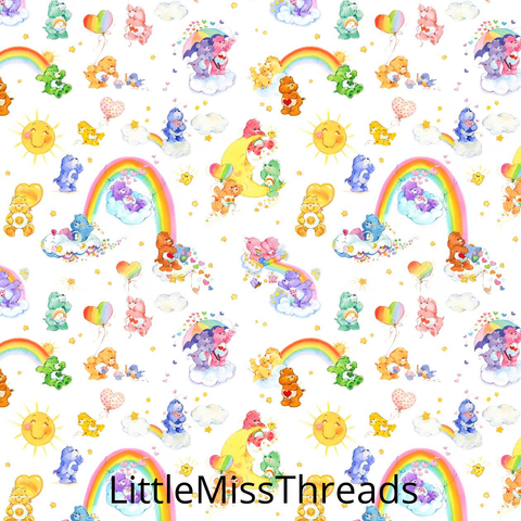 PRE ORDER - Carebears Small - Fabric - Fabric from [store] by Little Miss Threads - 