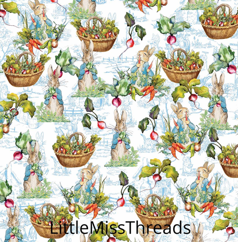 PRE ORDER - Beatrix Potter Peter Rabbit - Fabric - Fabric from [store] by Little Miss Threads - 
