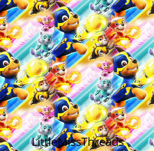 PRE ORDER - Paw Patrol Fire - Fabric - Fabric from [store] by Little Miss Threads - 