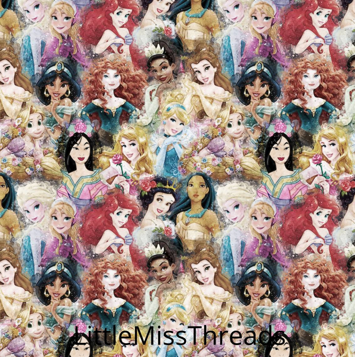 PRE ORDER - Princess Dust - Fabric - Fabric from [store] by Little Miss Threads - 