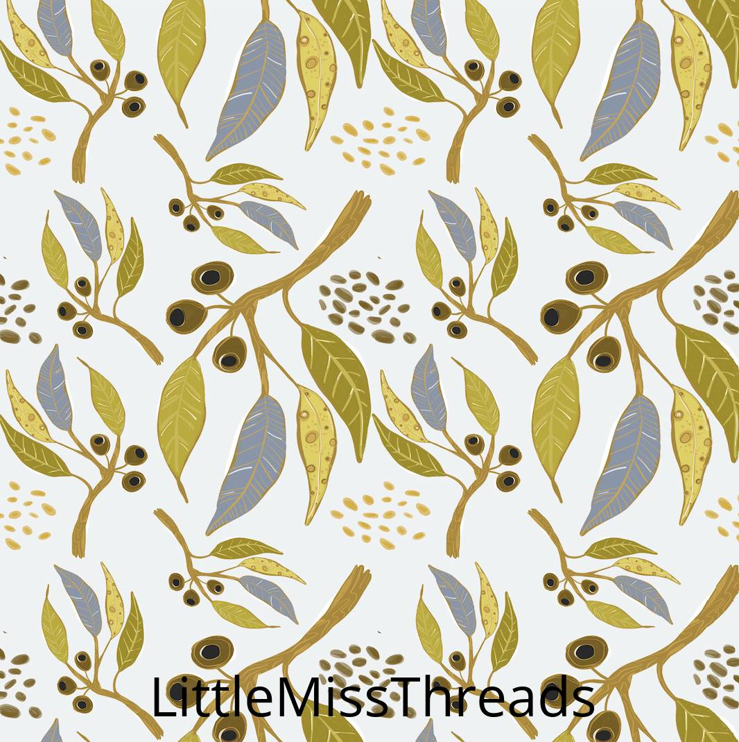 PRE ORDER - Native Aussie Gumnuts - Fabric - Fabric from [store] by Little Miss Threads - 