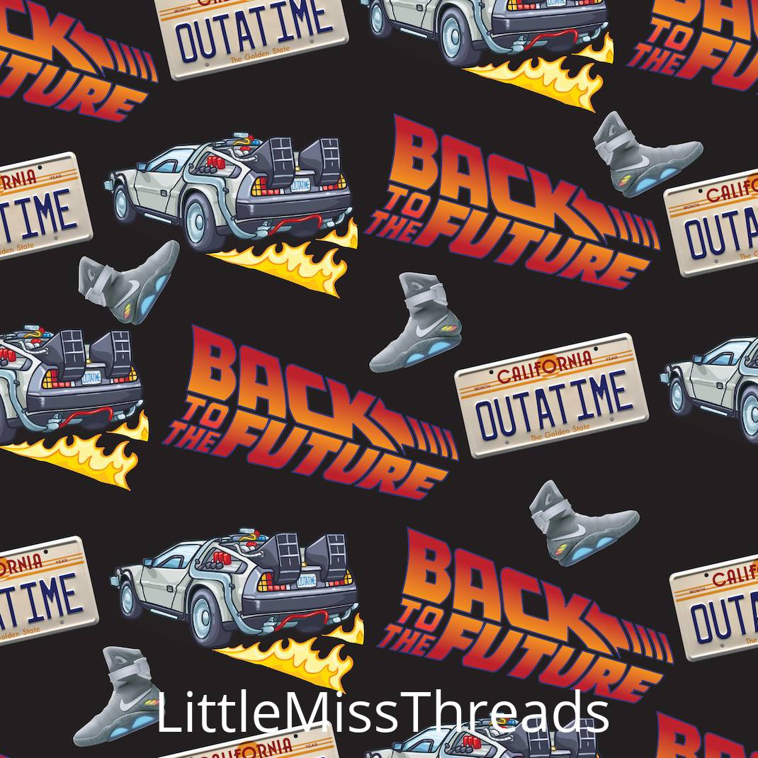PRE ORDER - Back to the Future - Fabric - Fabric from [store] by Little Miss Threads - 