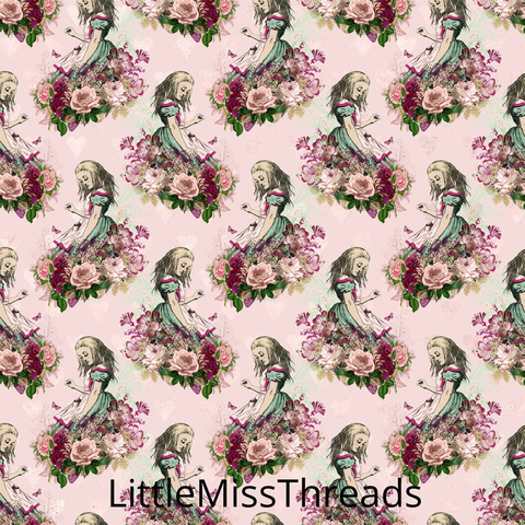 PRE ORDER - Vintage Alice - Fabric - Fabric from [store] by Little Miss Threads - 
