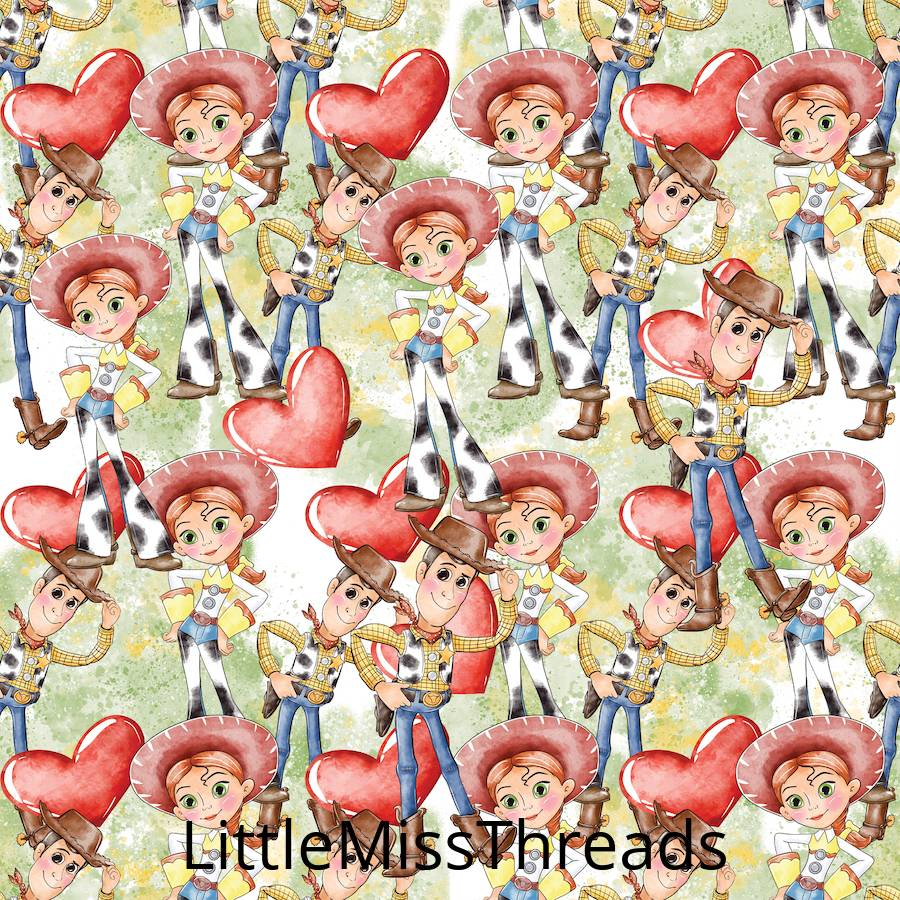 PRE ORDER - Happy Toy Story - Fabric - Fabric from [store] by Little Miss Threads - 