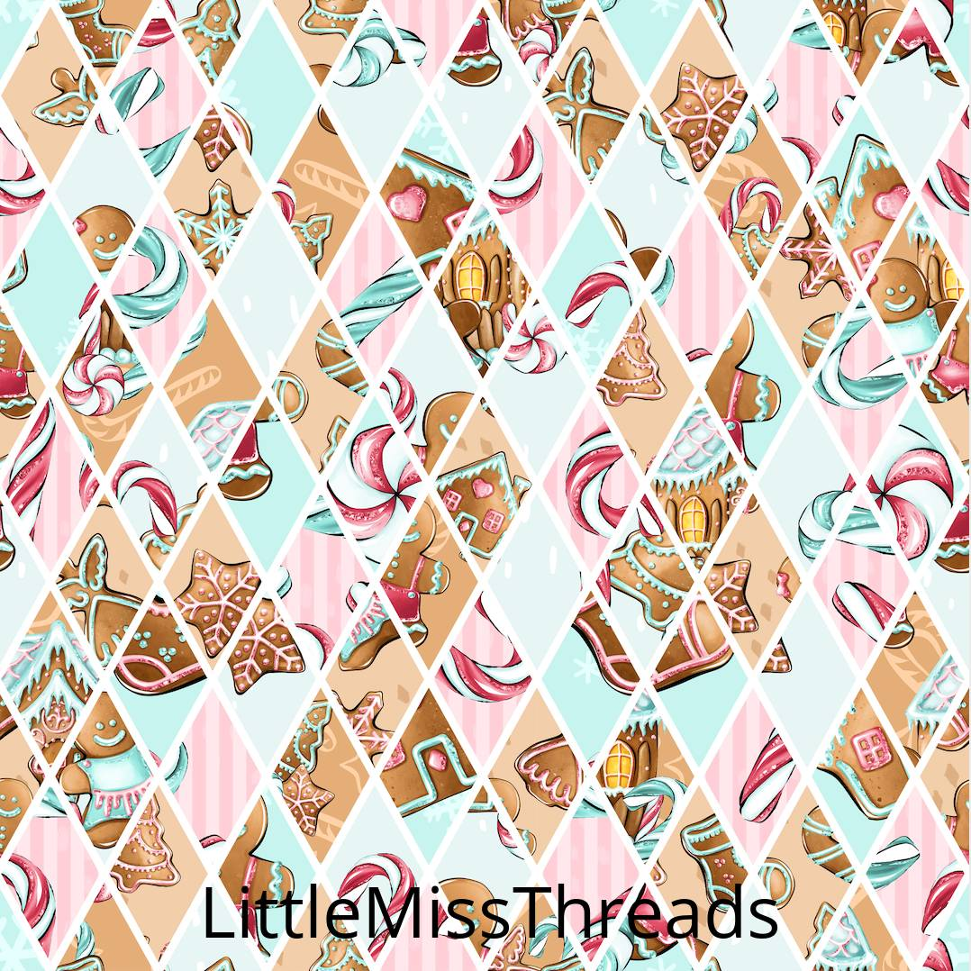 PRE ORDER - Gingerbread Co-ordinate - Fabric - Fabric from [store] by Little Miss Threads - 