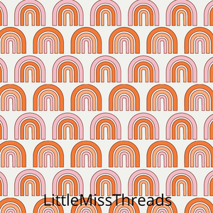 PRE ORDER - Groovy Peace Love Arches - Fabric - Fabric from [store] by Little Miss Threads - 