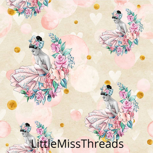 PRE ORDER - Ballerina Vintage - Fabric - Fabric from [store] by Little Miss Threads - 