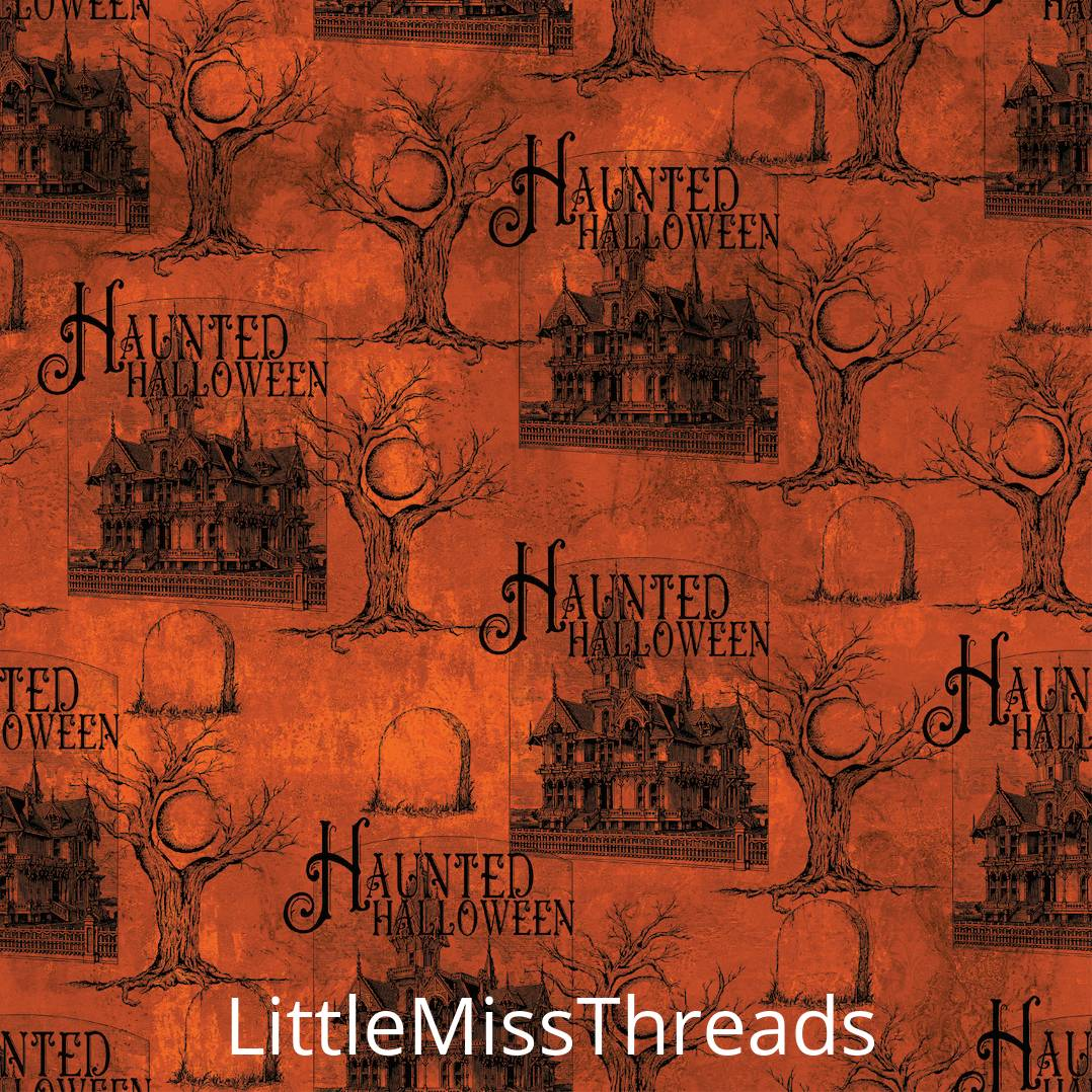 PRE ORDER - Halloween Vintage - Fabric - Fabric from [store] by Little Miss Threads - 