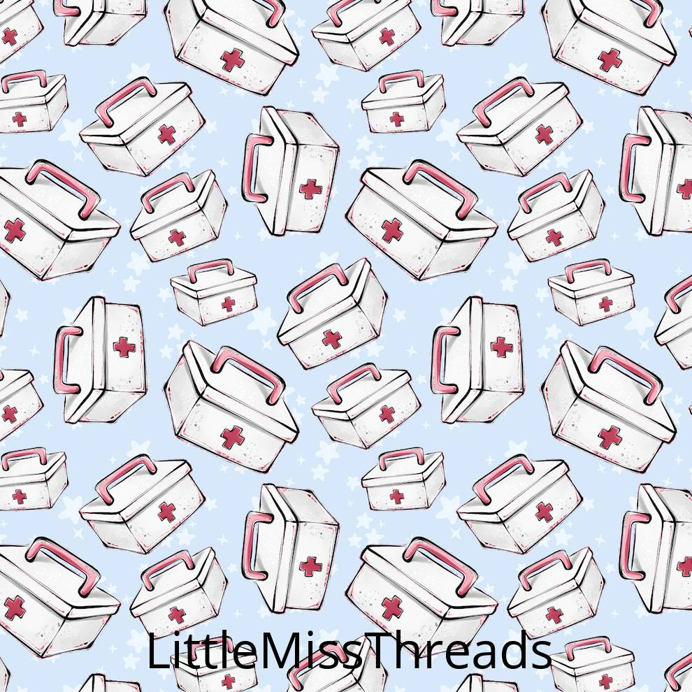 PRE ORDER - First Aid Kit - Fabric - Fabric from [store] by Little Miss Threads - 