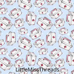 PRE ORDER - First Aid Kit - Fabric - Fabric from [store] by Little Miss Threads - 