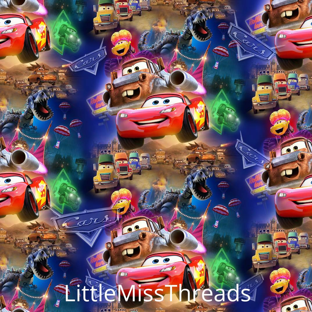 PRE ORDER - Cars in Colour - Fabric - Fabric from [store] by Little Miss Threads - 