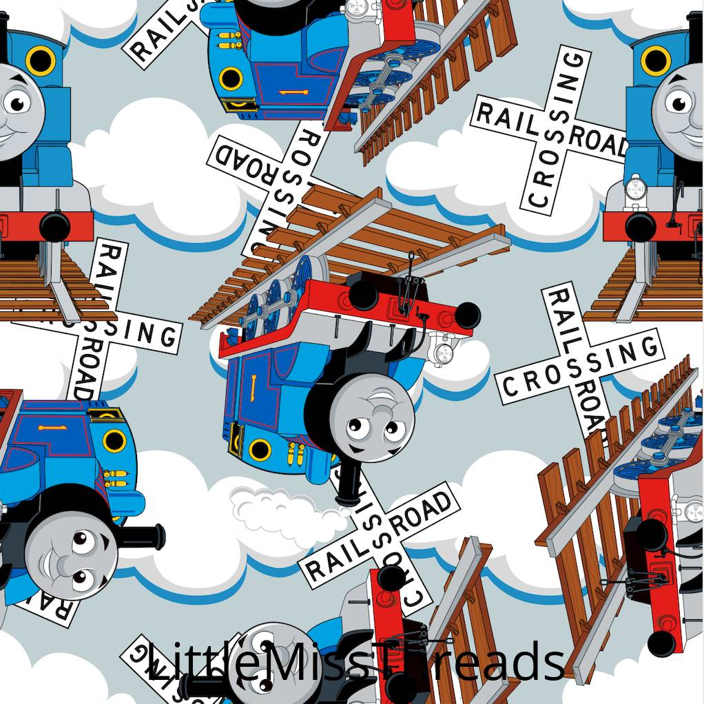 PRE ORDER - Thomas The Tank Engine - Fabric - Fabric from [store] by Little Miss Threads - 