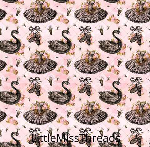 PRE ORDER Swan Lake - MM Fabric Print - Fabric from [store] by Mini Mooches - 