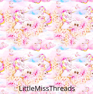 PRE ORDER Unicorns & Diamonds - MM Fabric Print - Fabric from [store] by Mini Mooches - 