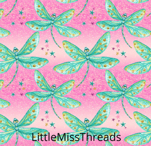 PRE ORDER Dragonflies - MM Fabric Print - Fabric from [store] by Mini Mooches - 