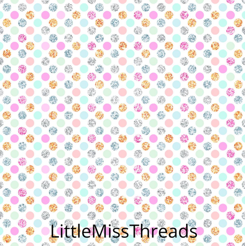 PRE ORDER Winter Wonderland Dots - Fabric - Fabric from [store] by Mini Mooches - 