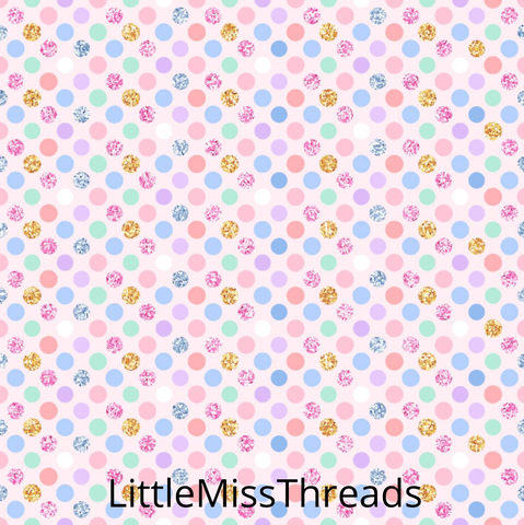 PRE ORDER Magical Christmas Dots - Fabric - Fabric from [store] by Mini Mooches - 