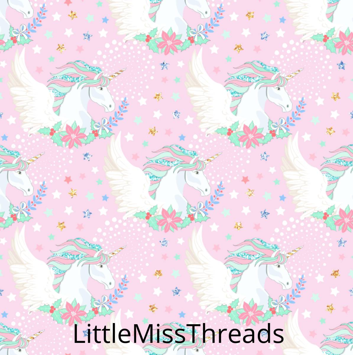 PRE ORDER Magical Christmas Angels Pink - Fabric - Fabric from [store] by Mini Mooches - 
