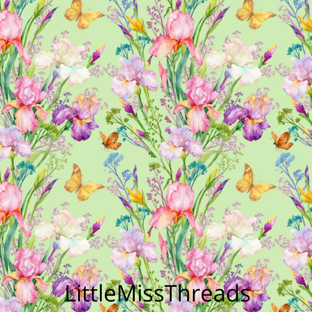 PRE ORDER Secret Garden Main Green - Fabric from [store] by Mini Mooches - 
