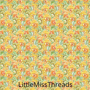 PRE ORDER Sunflower Field Fabric - Fabric from [store] by Mini Mooches - 