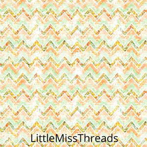 PRE ORDER Sunflower ZigZag Fabric - Fabric from [store] by Mini Mooches - 