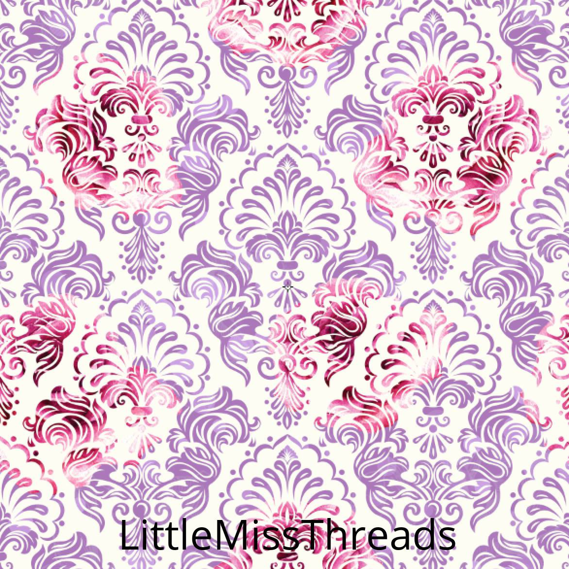 PRE ORDER - Beauty & Beast Damask - Fabric - Fabric from [store] by Mini Mooches - 