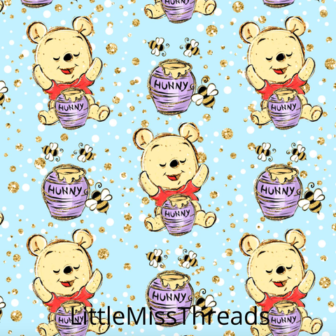 PRE ORDER - Winnie Hunny - Fabric - Fabric from [store] by Mini Mooches - 