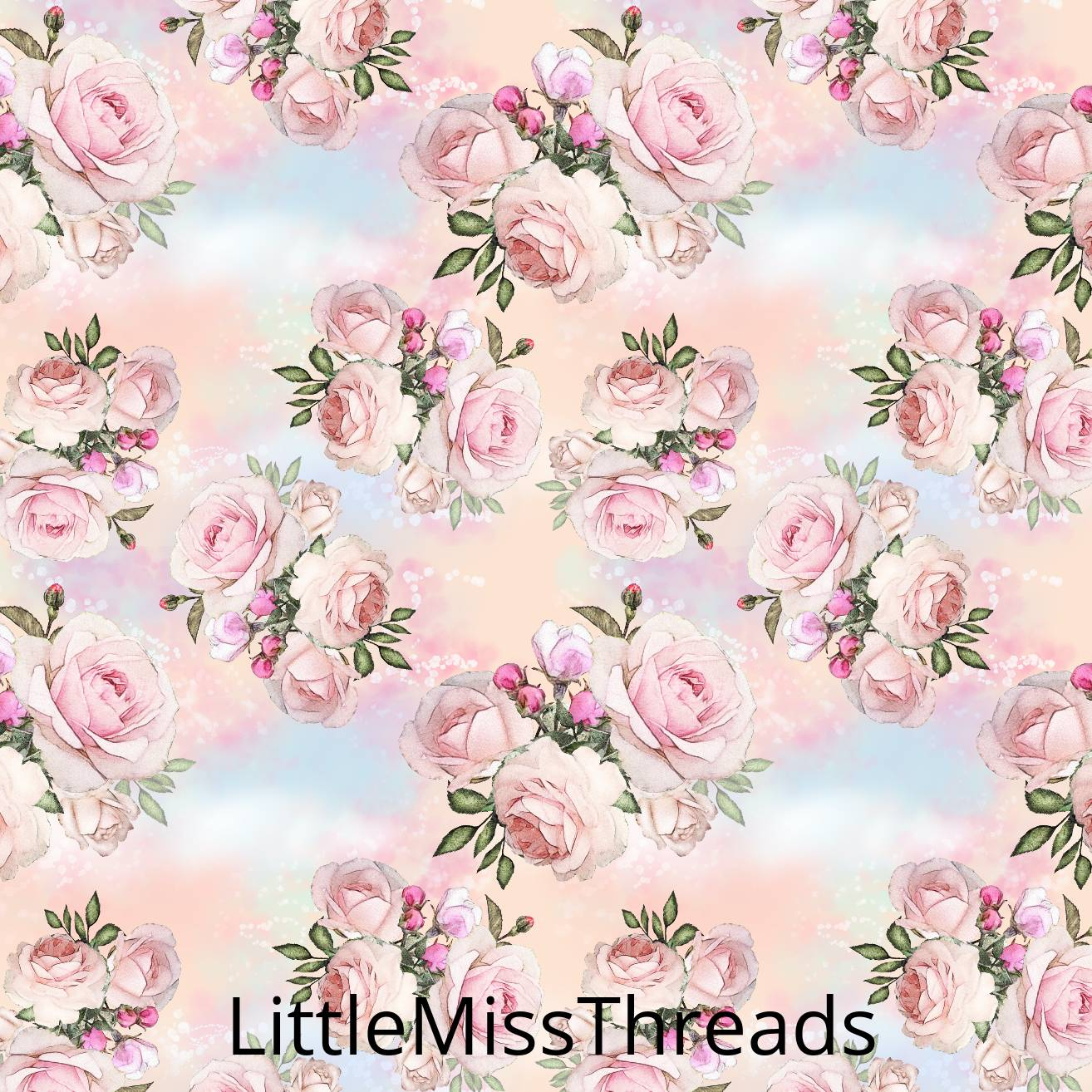 PRE ORDER - Dumbo Roses - Fabric - Fabric from [store] by Mini Mooches - 