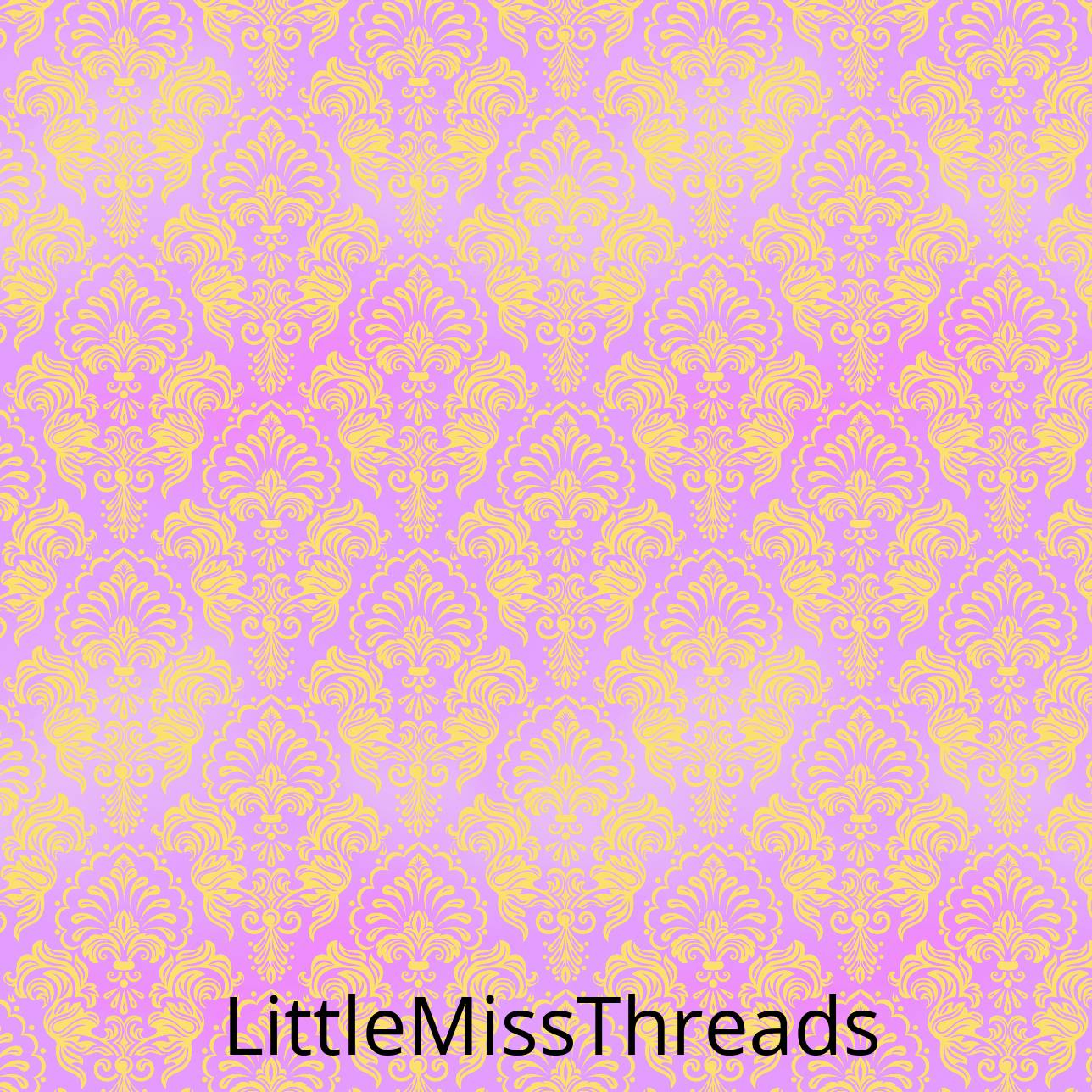 PRE ORDER -  Tangled Damask - Fabric - Fabric from [store] by Little Miss Threads - 