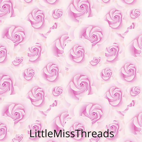 PRE ORDER - Wonderland Pink Roses - Fabric - Fabric from [store] by Little Miss Threads - 